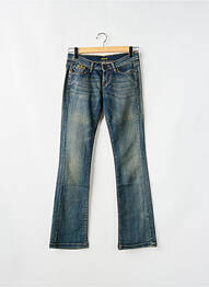 Blugi bootcut buzunare talie joasă albastru KILLAH femme