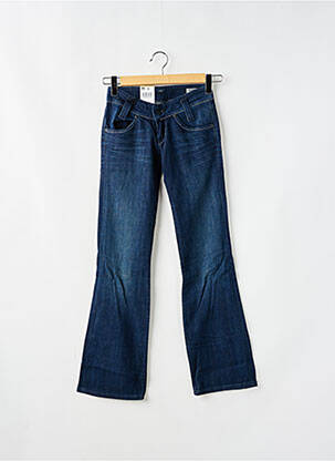 Blugi cu croială evazată albastru LEE femeie