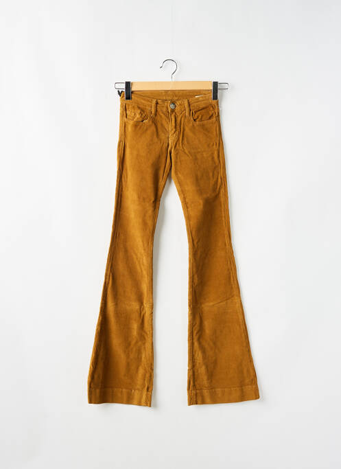 Pantalon evazat maro FIVE PM femeie