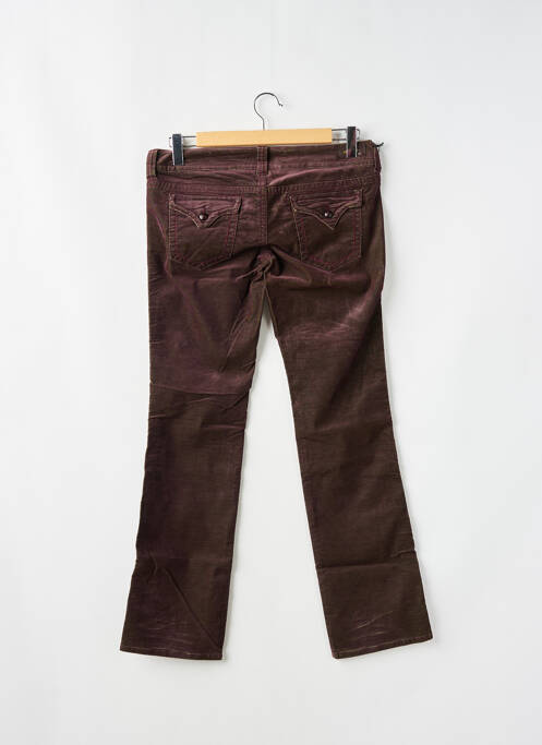 Pantalon drept violet GUESS femeie