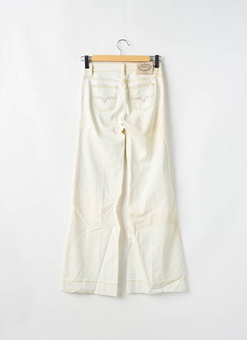 Blugi cu croială evazată alb GUESS femeie