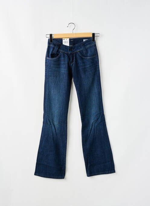 Blugi cu croială evazată albastru LEE femeie