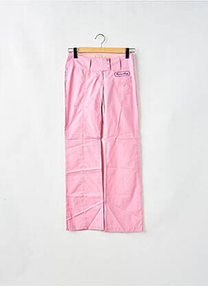 Pantalon evazat talie joasă talie joasă roz BE YOU K femeie