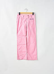 Pantalon evazat talie joasă talie joasă roz BE YOU K femme