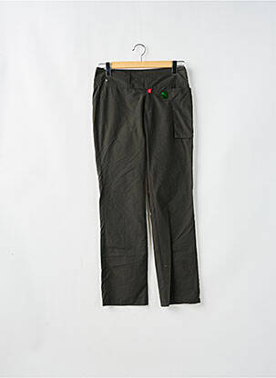 Pantalon drept buzunare talie joasă verde BE YOU K femeie