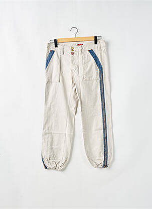 Pantalon cargo buzunare talie joasă bej BE YOU K femeie