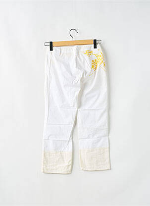Pantalon trei sferturi croială dreaptă talie joasă bej BE YOU K femeie