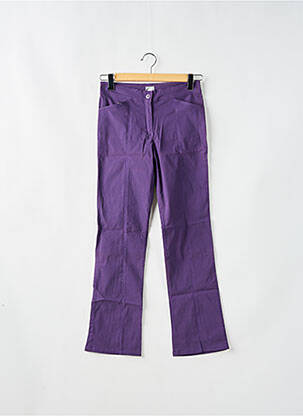 Pantalon slim violet BF & L femeie