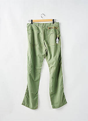 Pantalon drept buzunare talie joasă verde CIMARRON femeie