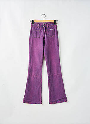 Blugi cu croială evazată violet CIMARRON femeie