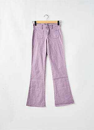 Pantalon evazat violet CIMARRON femeie