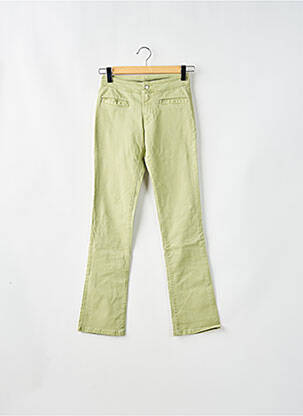 Pantalon slim talie joasă talie joasă verde CIMARRON femeie