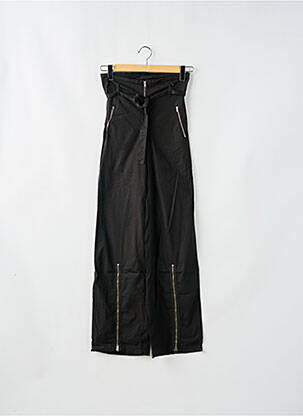 Pantalon drept elasticitate talie înaltă negru CHEYENNE femeie