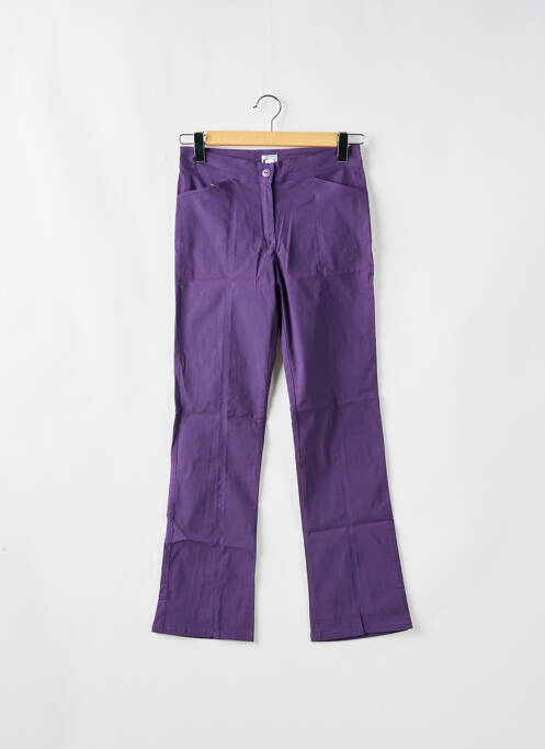 Pantalon slim violet BF & L femeie