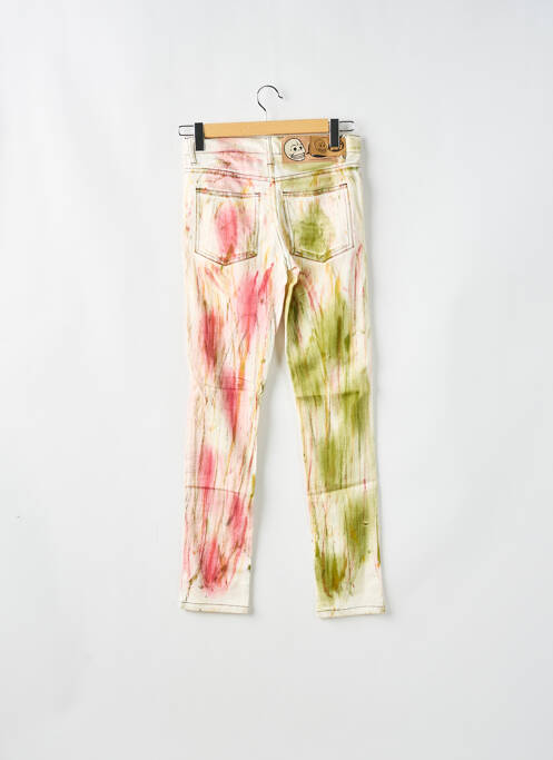 Blugi cu croială slim verde CHEAP MONDAY femeie