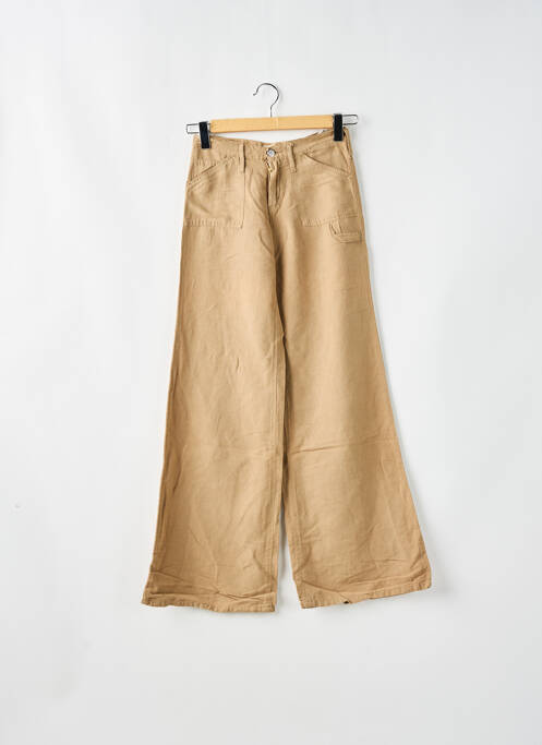 Pantalon larg bej CIMARRON femeie