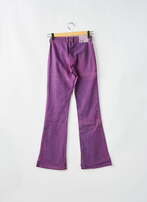 Blugi cu croială evazată violet CIMARRON femeie