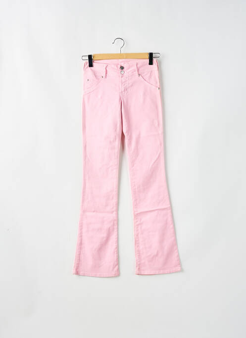 Pantalon evazat roz CIMARRON femeie