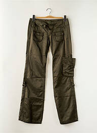 Pantalon cargo croială dreaptă mărime normală verde FREEMAN T.PORTER femme