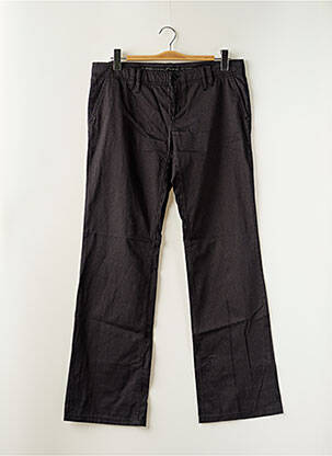 Pantalon chino țesătură poplin mărime normală negru FREEMAN T.PORTER femeie