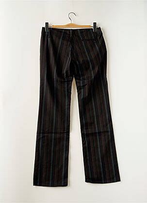 Pantalon chino țesătură poplin mărime normală negru FREEMAN T.PORTER femeie