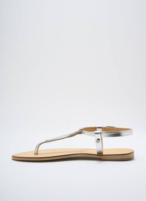 Șlapi argintiu NICOLAS LAINAS femeie