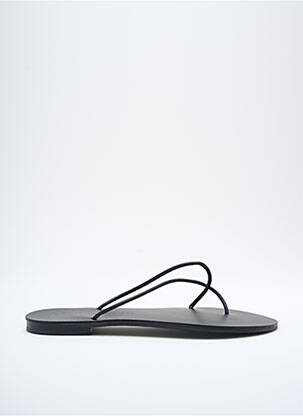 Șlapi negru NICOLAS LAINAS femeie