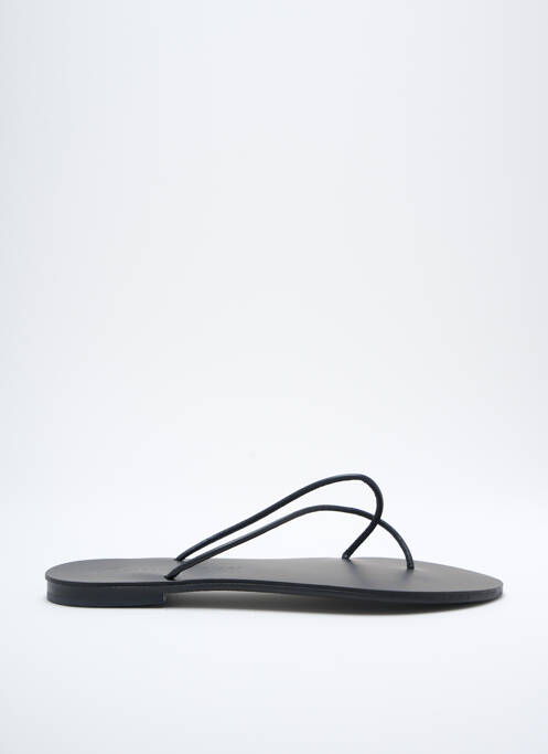 Șlapi negru NICOLAS LAINAS femeie