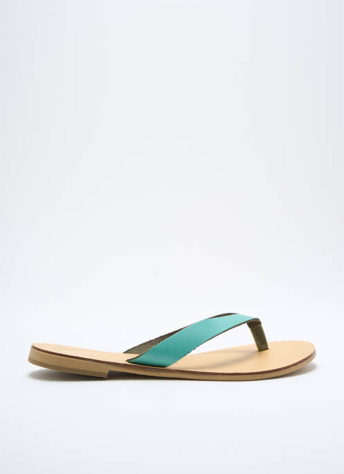 Șlapi albastru NICOLAS LAINAS femeie