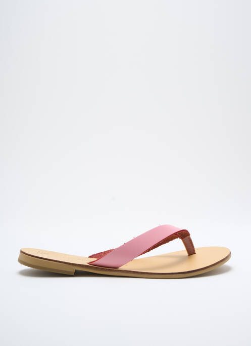 Șlapi roz NICOLAS LAINAS femeie