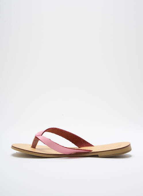 Șlapi roz NICOLAS LAINAS femeie