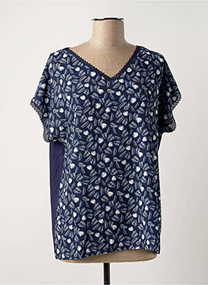 Top albastru DAMART femeie