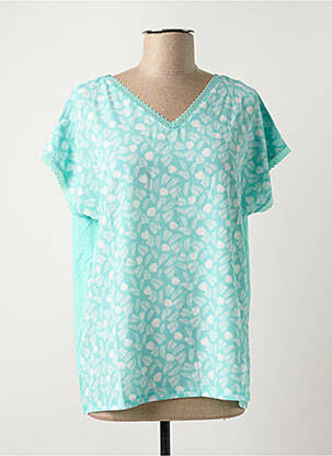 Top albastru deschis DAMART femeie