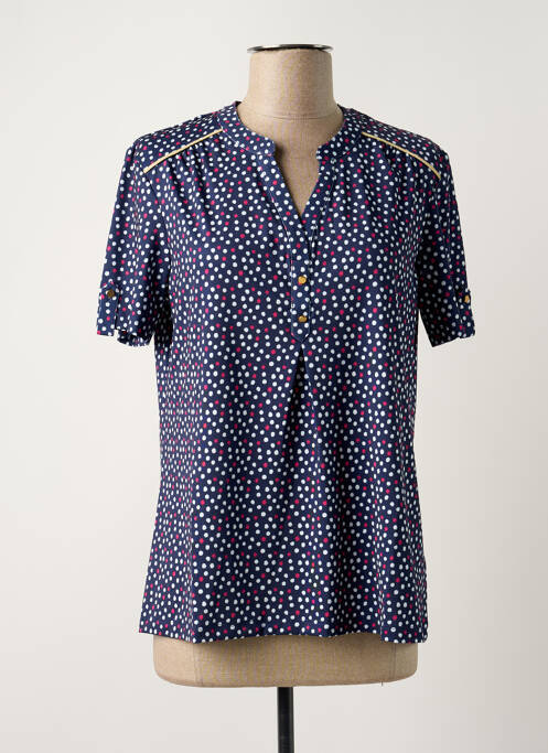 Top albastru DAMART femeie