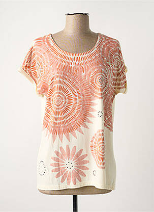 Tricou bej DAMART femeie