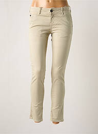 Pantalon chino talie joasă talie joasă bej DONOVAN femme