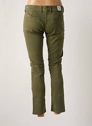 Pantalon chino talie joasă talie joasă verde DONOVAN femeie
