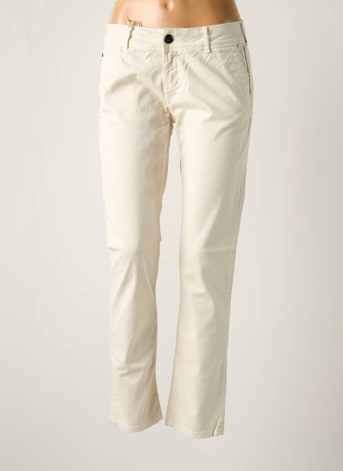 Pantalon 7/8 bej DONOVAN femeie