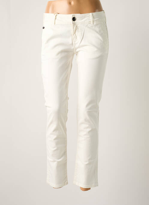 Pantalon 7/8 alb DONOVAN femeie