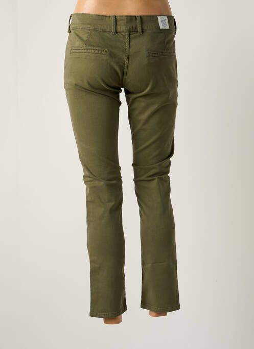 Pantalon chino verde DONOVAN femeie