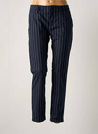 Pantalon chino talie joasă talie joasă albastru REIKO femeie