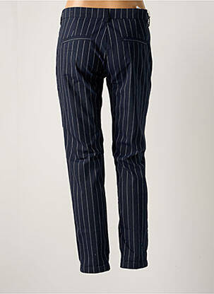 Pantalon chino talie joasă talie joasă albastru REIKO femeie