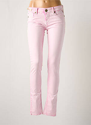 Blugi skinny elasticitate talie joasă roz REPLAY femeie