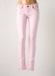 Blugi skinny elasticitate talie joasă roz REPLAY femeie