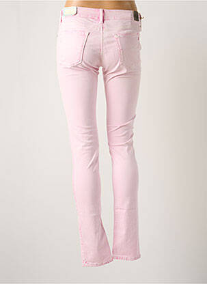 Blugi skinny elasticitate talie joasă roz REPLAY femeie