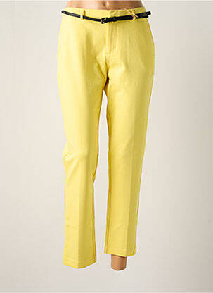 Pantalon chino galben MAISON SCOTCH femeie
