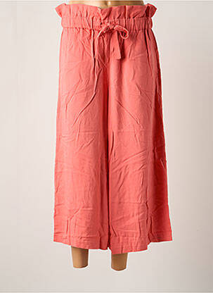 Pantalon trei sferturi roz VILA femeie