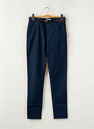 Pantalon chino talie joasă talie joasă albastru MAISON SCOTCH femeie