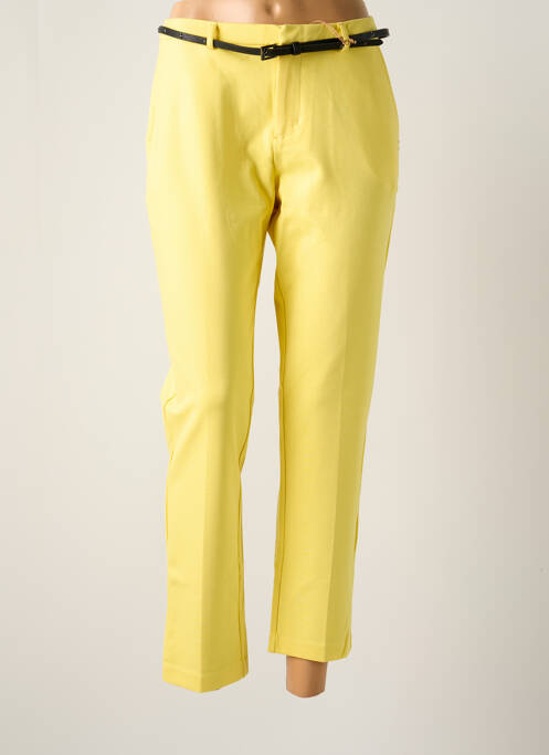 Pantalon chino galben MAISON SCOTCH femeie
