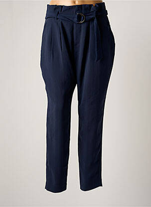 Pantalon drept albastru ICHI femeie